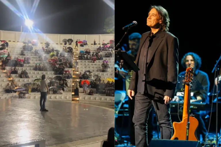 Γιάννης Κότσιρας: Η μαγική στιγμή μέσα στη βροχή – Τραγούδησε a cappella το «Τσιγάρο»