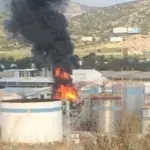 Πύρινος τρόμος ξανά από το εργοστάσιο χημικών της AKFA - Ερωτήματα για τα αίτια της φωτιάς, δεν λειτούργησε η πυρασφάλεια