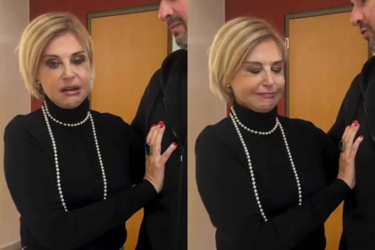 Βούρκωσε η Αλεξάνδρα Παλαιολόγου για τον Μαζωνάκη - Η συνάντηση με τον δημιουργό του viral γκράφιτι
