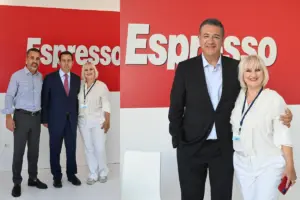 ΔΕΘ: Το περίπτερο της «Espresso» έγινε σημείο συνάντησης πολιτικών προσώπων