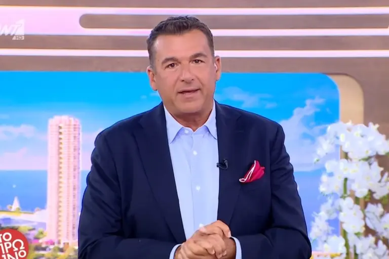 Ανανεωμένος στην πρεμιέρα του «Πρωινού» ο Λιάγκας: «Είμαι πολύ χαρούμενος που είμαι στον ΑΝΤ1»