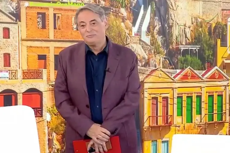 «Λύγισε» ο Ιορδάνης Χασαπόπουλος on air