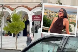 Γυναικοκτονία στην Ηγουμενίτσα: Αποχαιρετούν την 25χρονη Πηνελόπη – Λευκά λουλούδια, κουφέτα και μπομπονιέρες στην κηδεία της