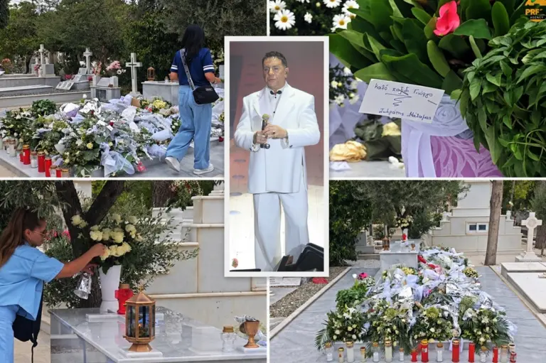 Βουβό προσκύνημα στον τάφο του Γιώργου Μαζωνάκη – Λουλούδια, σημειώματα και τραγούδια του στο Γ’ Κοιμητήριο