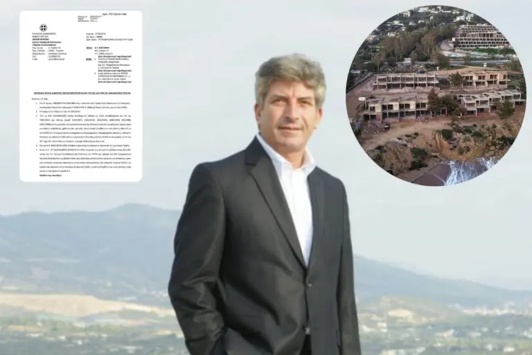 Ο δήμαρχος Κρωπίας ξαναπιάνει το μυστρί στο ξενοδοχείο «πολεοδομική βόμβα» στην Αλθέα