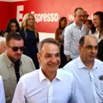 Ο Κυριάκος Μητσοτάκης στο περίπτερο της Espresso στη ΔΕΘ: «Πάλι καλά που δεν είμαι στο πρωτοσέλιδο»