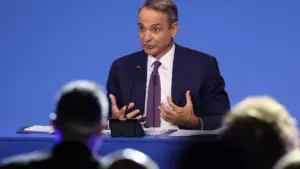Συνέντευξη Μητσοτάκη στη ΔΕΘ: Τι απάντησε στην ερώτηση της Espresso για τους ανήλικους και την ανωνυμία στα social media