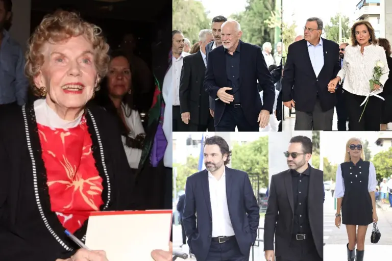 Θλίψη στην κηδεία της Μαργαρίτας Παπανδρέου - Ποιοι βρέθηκαν στο τελευταίο αντίο