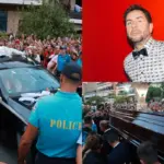 Γιώργος Μαζωνάκης: Με χειροκροτήματα έφτασε η σορός του στη Νίκαια