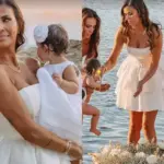 Νεσχάν Μουλαζίμ: Βάφτισε την κόρη της μέσα στη θάλασσα - Το όνομα που της έδωσε