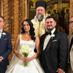 Νίκος Χατζηαλέξης - Έλενα Ούτσου: Λαμπερός γάμος για τον επιχειρηματία και τη διεθνολόγο με την «αφρόκρεμα» της Θεσσαλονίκης