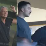 Νίκος Ευαγγελάτος: Άλλος άνθρωπος στο γήπεδο – Οι ξέφρενοι πανηγυρισμοί με τον γιο του