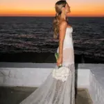 Αθηνά Οικονομάκου: Αναπολεί τον γάμο της στην Πάρο - Οι νέες αδημοσίευτες φωτογραφίες