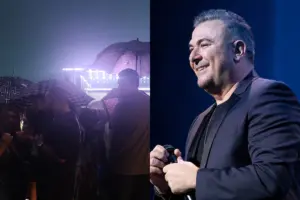 Ξαφνική νεροποντή «χτύπησε» στη Θεσσαλονίκη λίγο πριν τη συναυλία του Ρέμου