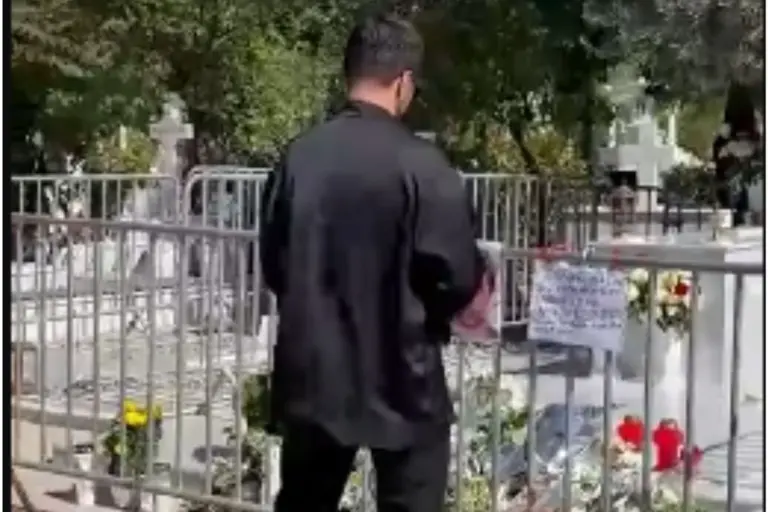 Γιώργος Τσαλίκης: Πήγε στο μνήμα του Γιώργου Μαζωνάκη μόλις επέστρεψε από την Αυστραλία