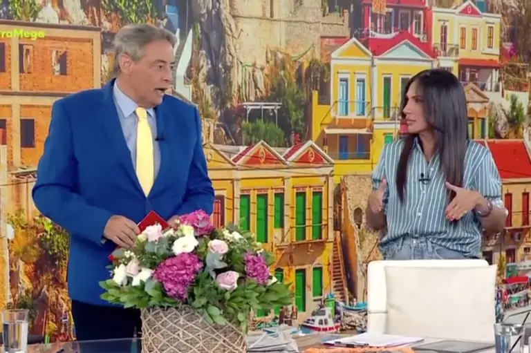 Ανθή Βούλγαρη: Πήγε σακούλα με λιβάνι στο MEGA – Η αντίδραση του Ιορδάνη Χασαπόπουλου