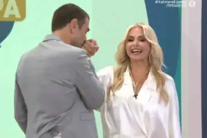 Ζωή Κρονάκη - Τάσος Ιορδανίδης: «Η καρδιά μου χτυπάει δυνατά» - Τι συνέβη στην πρεμιέρα του «Καλημέρα Είπαμε;»