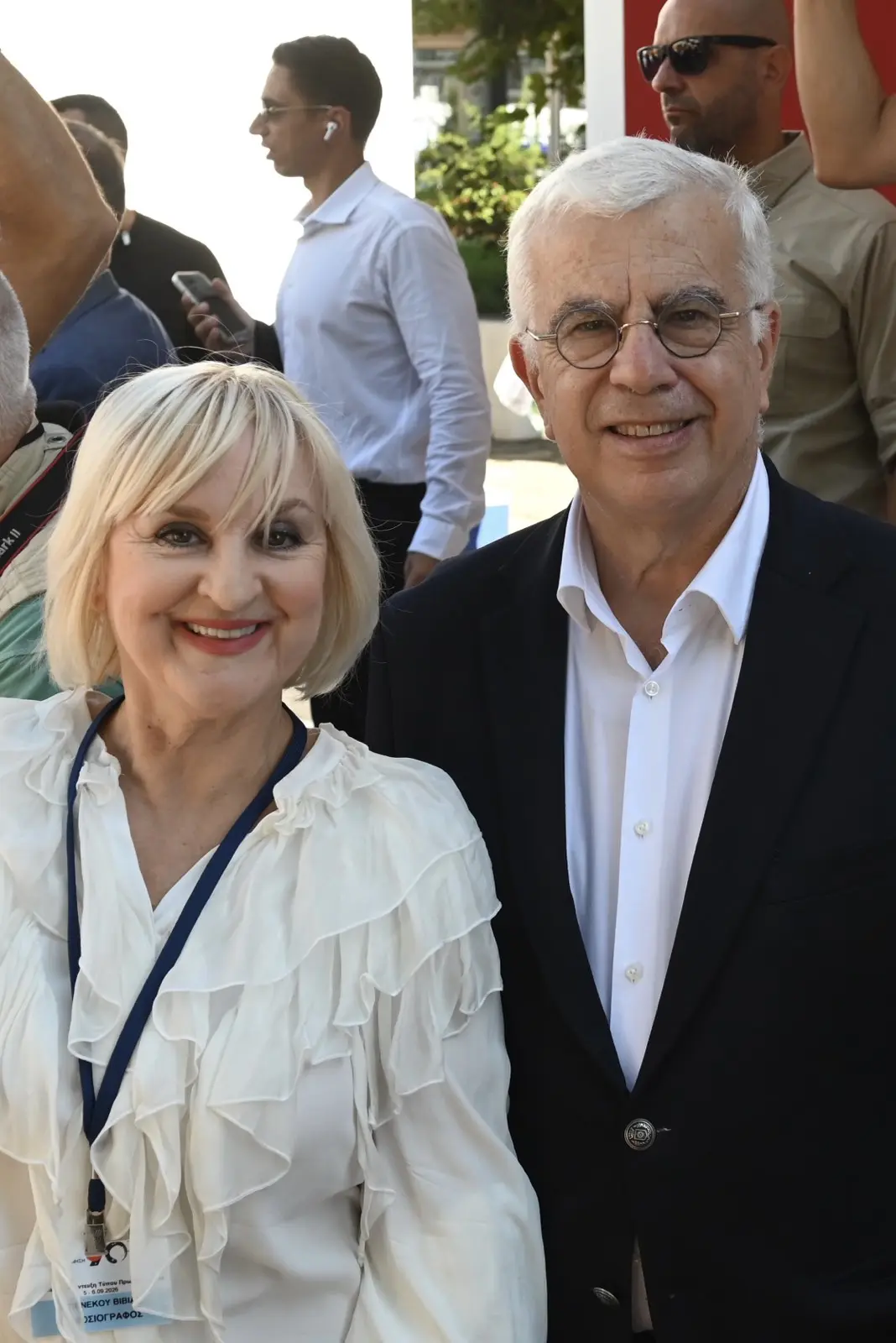 Με τον Στράτο Σιμόπουλο