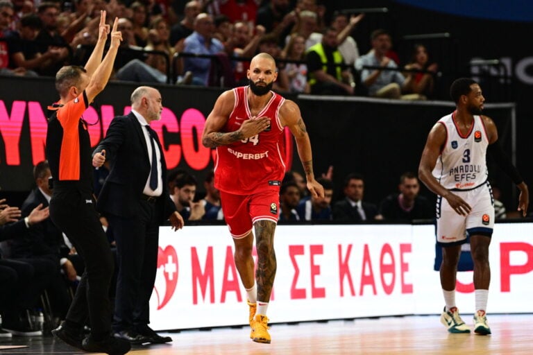 Euroleague: Aπόλυτος κυρίαρχος ο Ολυμπιακός απέναντι στην Εφές
