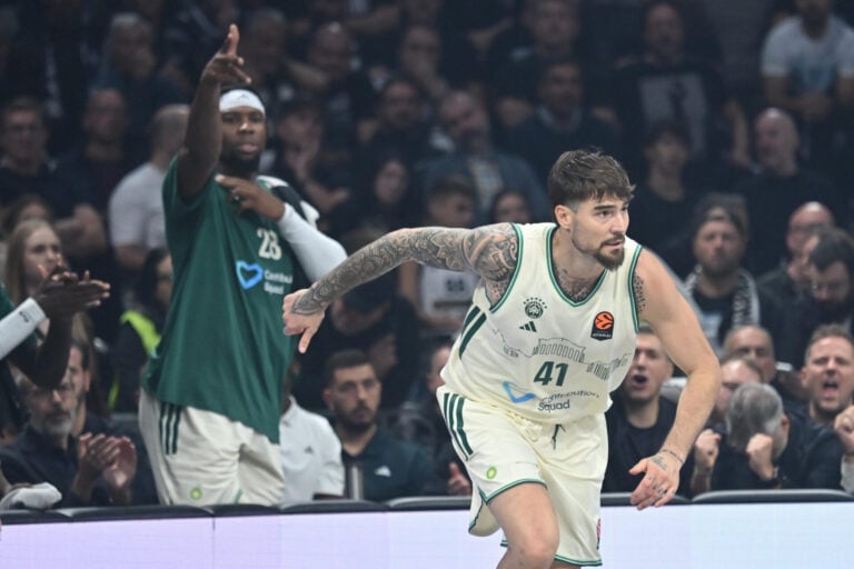 Euroleague: «Διέλυσε» την Παρτιζάν στο Βελιγράδι ο Παναθηναϊκος