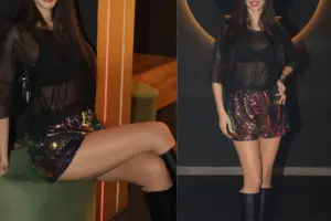 Κόλαση στη νυχτερινή Αθήνα! Με διαφάνειες και σούπερ μίνι τα έδωσε όλα