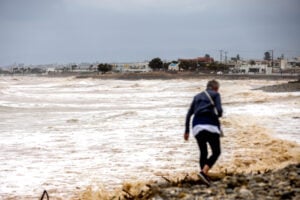 Κακοκαιρία: Ήχησε το 112 στον Βόλο, Βόρειες Σποράδες και Εύβοια