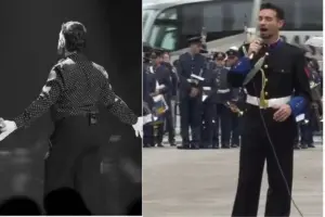 Ρίγη συγκίνησης στην Αριστοτέλους: Η μπάντα του Πολεμικού Ναυτικού τραγούδησε Μαζωνάκη