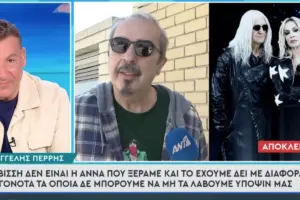 Κόλαφος ο Βαγγέλης Περρής: «Η Βίσση δεν είναι η Βίσση που ξέραμε»