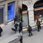 Γαλλία: Κουκουλοφόροι με βαριοπούλες λεηλατούν Louis Vuitton, Dior και Apple – Χάος με 2.400 συλλήψεις