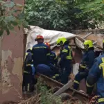 Κατέρρευσε κτίριο στην Ακαδημία Πλάτωνος – Έρευνες για εγκλωβισμένους