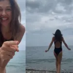 Κλέλια Ανδριολάτου: Βουτιές στα κρύα νερά του συννεφιασμένου Πηλίου