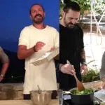 Flashback: Όταν ο Γιώργος Μαζωνάκης και η μητέρα του μαγείρευαν on camera με τον γαμπρό τους, Δημήτρη Μακρυνιώτη