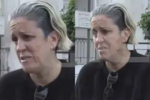 Μαρία Μαζωνάκη: Συντετριμμένη έξω από το πατρικό τους στη Νίκαια μετά το μνημόσυνο – Τι είπε στις κάμερες