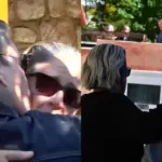Μνημόσυνο Μαζωνάκη: Κατέρρευσε η Μαρία Μαζωνάκη έξω από την εκκλησία