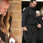 Μνημόσυνο Μαζωνάκη - Μακρυνιώτης: Χέρι χέρι με την πεθερά του - Ξέσπασε σε κλάματα ο Μανώλης Μαζωνάκης