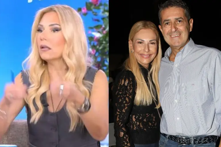 Απασφάλισε η Μεσσαροπούλου: «Μας έλεγαν ότι παίξαμε θεατράκι με τον άντρα μου και την υγεία του»