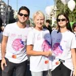 Νατάσα Παζαΐτη: Με την Αλίκη και τον Αλέξανδρο στον αγώνα κατά του καρκίνου του μαστού