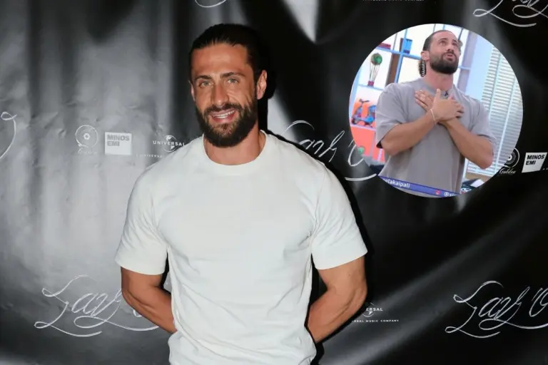 Κωνσταντίνος Βασάλος: Έκανε squats στον αέρα και «έδωσε» ρεσιτάλ