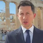 Ο Παύλος Χρηστίδης στον Ιερό Βράχο της Ακρόπολης